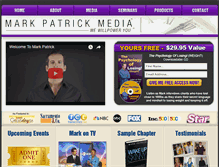 Tablet Screenshot of markpatrickmedia.com